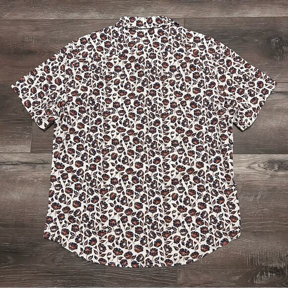 Levi's Men's Floral Print Shirt Short Sleeve Size Large NWT - Picture 2 of 6
